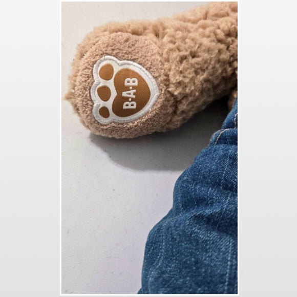 Build A Bear BAB Teddy Bear Tan Plush Stuffed Animal 2019 - Picture 4 of 14